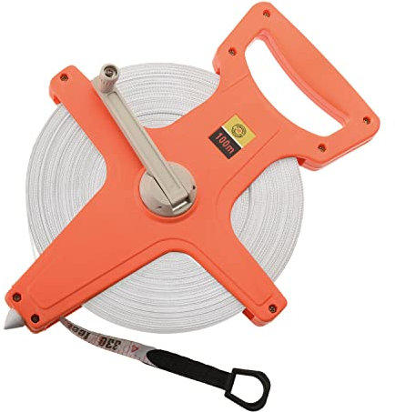 Utoolmart 100M Open Reel Metric ABS Frame Steel Tape Measure Measuring Tool 1pcs