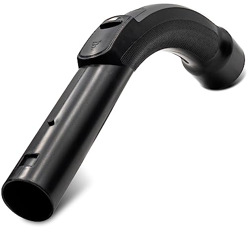 stōbfix Handtag reservdel för Miele dammsugare 35 mm handtagsrör slanghandtag för mieledammsugare tillbehör passar som 9442601 t.ex. för s8340 S381 Complete C3 Classic C1 ECOLINE