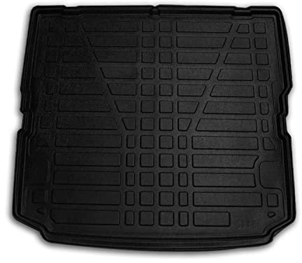 OMAC Kofferraumwanne Laderaumwanne kompatibel mit Opel Zafira B 2005-2011 Gummi TPE Schwarz