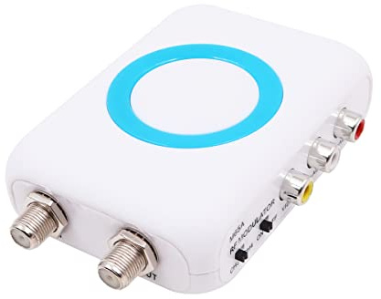 DollaTek Cinch-zu-HF-Modulator unterstützt AV-Ausgang Professioneller HD-VHF-Demodulator-Konverter für CATV-System Digitaler HF-Modulator