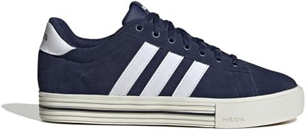adidas Unisex Daily 4.0 Shoes, Dark Blue/Cloud White/Off White, 43 1/3 EU