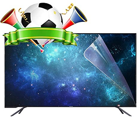 Protecteur d'écran TV mat anti-éblouissement pour moniteur standard ou incurvé de 75 à 85 pouces, filtre d'affichage anti-lumière bleue, protection des yeux et meilleur sommeil ( 85inch 1902x1089mm)