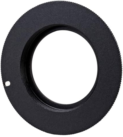 Objektivadapter Ring mit Flansch für M42 Schraubgewinde Objektiv kompatibel Canon EOS-1D X Mark III 6D Mark II 5D Mark IV 850D 750D 650D 550D 450D 7D MARK II 77D 1300D 7D 6D 5D 1D Kameras