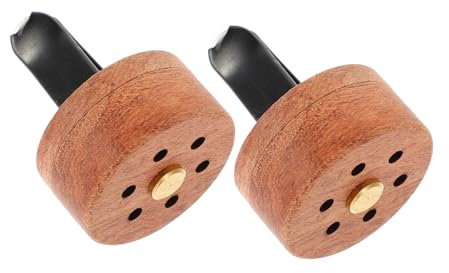 Gatuida 6 STK Auto Diffusor Auto-Parfüm-Diffusorflasche Diffusor aufclipsen Auto Aromatherapie ätherische öle diffuses Holz Duftdiffusor Wagen Aromatherapie-Maschine schmücken hölzern
