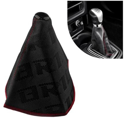 Adunsiaoto Copertura Manuale Del Pomello Dell'auto, Copertura per Cambio Automatico/Manuale Stivali, Universale Antipolvere Gear Shifter Panno Protettivo La Maggior Parte Delle Auto(Nero)