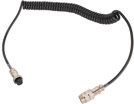 4 Pin Mic Extension Cable, 4 Pin Microphone Extension Cord, CB Radio Extension Cable with Male Female Connectors, for Cobra
