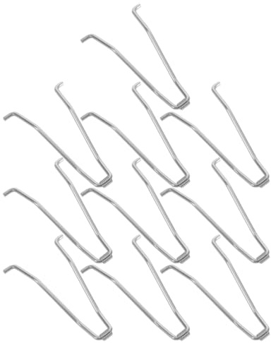 GALPADA 10 Stück Ersatzfedern für Nagelzangen, 34 x 17 mm | Metall-Doppelfedern zur Reparatur kompatibler Maniküre- und Pedikürezangen für Studio und Zuhause