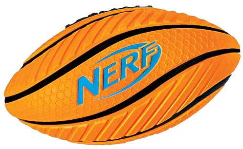 NERF Mini-Fußball für Kinder, Spiralgriff, weicher Schaumstoff, 21,6 cm