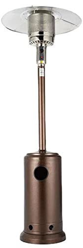 Axdwfd Portable Patio Heater Gas Heater Height Adjustable Outdoor Patio Heater Propane Outdoor Patio Gas Heater Outdoor Garden Parasol Patio Heater, liquefied Petroleum Gas