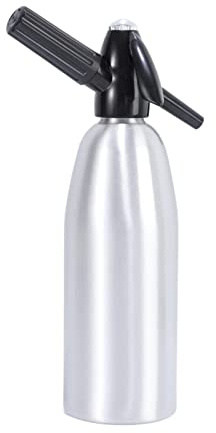 zymay Soda Water Maker - Soda Sifone Bottle - Seltzer Water Maker - Soda Machines for Home Kitchen Bar, per la Produzione di Bevande gassate