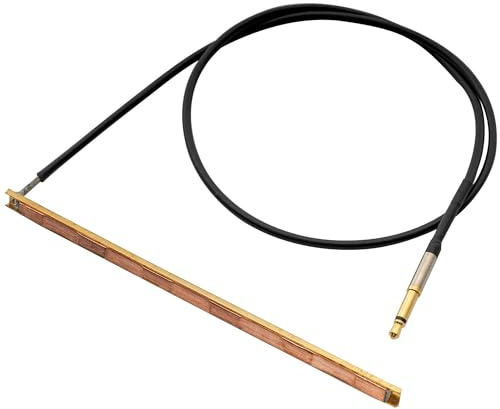 Artec PG637B Transducer Keramik Piezo Tonabnehmer Pickup für 6-Saiter Akustik Bass, 83mm x 4,3mm