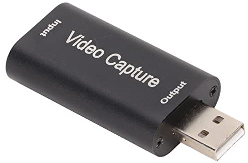 Septpenta 4K Videoaufnahmekarte, Ausgangsauflösung Bis Zu 1080P, 60 Hz Max. 4K, Awg26 Kabel, 49,2 Fuß Übertragungsreichweite, USB UAC für Gaming Videokonferenzen