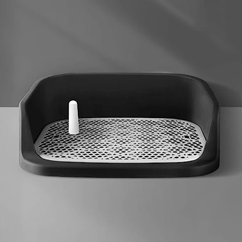 Hundetoilette, Haustier-Trainingstoilette, Toilettentablett, tragbare Hundetoilette aus PP-Material, Trainingsunterlagen für drinnen und draußen, für Badezimmer, Balkon, drinnen und draußen (Color :