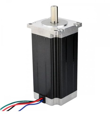 Moteur pas à pas Nema 23, 3nm (425oz.in), 57x114mm, 4,2a, diamètre d'arbre 10mm, for fraiseuse de routeur CN-C