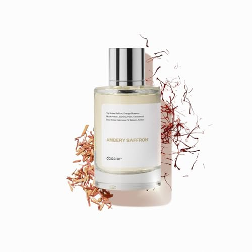 Dossier - Ambery Saffron - Inspired by Baccarat Rouge 540 - Unisex EDP
