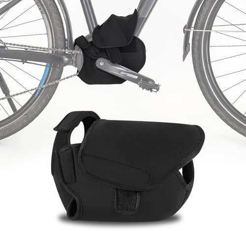 Besudo Ebike Mid Motor Protective Case Made of Neoprene - Protective Cover for E-bike Mid Motor - E Bike Motor Cover Contact Protection Cover - Bicycle Carrier Transport Protection - E Bike