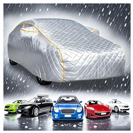 Bâche Voiture Anti Grêle pour Shelby Cobra,Housse de Voiture imperméable à 5 Couches, Protection UV - Protection Contre la grêle,Installation et Rangement faciles