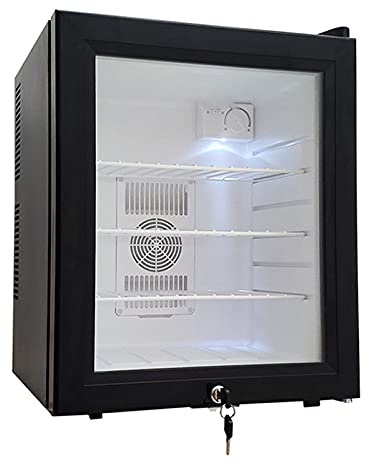 Beverage Refrigerator and Cooler 60 Can Mini Fridge with Glass Door Small Refrigerator with Adjustable Shelves Black Stainless Steel Display Refrigerators