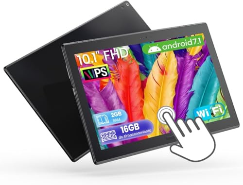 Lenovo Tab 4 Tablet Touchscreen PC | Display FHD 10.1 (1920 x 1080) | 2 GB RAM | 16 GB Speicher, kompatibel mit Micro-SD-Karten (TF), WLAN, Dual-Kamera, Android 7.1 (Generalüberholt)