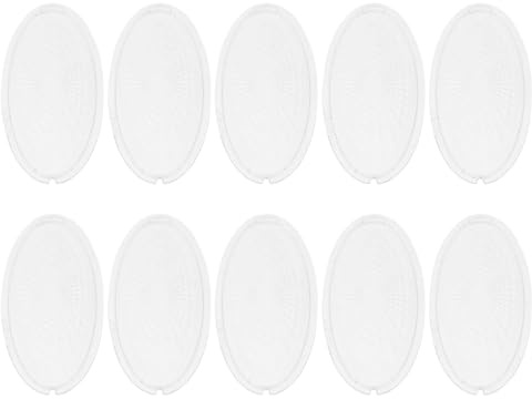 Gatuida 5 Pairs Transparent Range Hood Lampshade Covers Stainproof Replacement for Kitchen Cooker Hood Lighting Accessories Fit for Range Parts Enhanced Light Clarity Kitchen Vent Supply