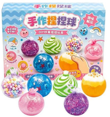 Stressball-Set Handgemachtes Anti-Stress-Fidget-Set