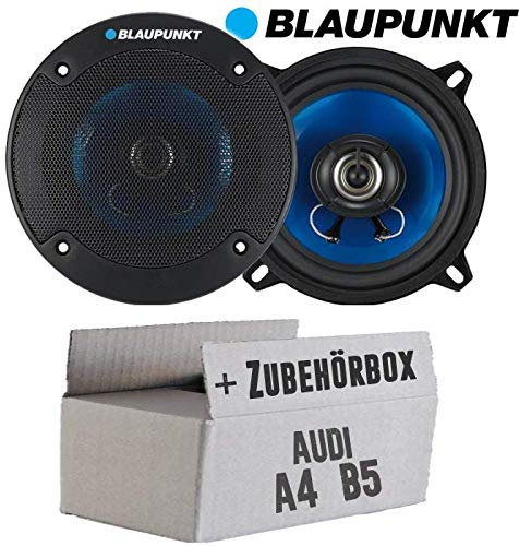 Lautsprecher Boxen Einbauset passend mit Blaupunkt ICx542-13cm 2-Wege Auto Einbauzubehör für Audi A4 B5