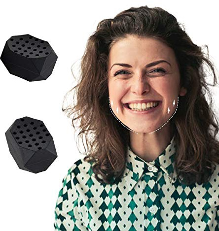 PROVO 2 Gesichtstraffung Gesichtstrainer Kiefer Trainer Upgrade Jaw Exerciser Kiefer, Gesichtsstraffer Gerät Zum Kräftigen Und Straffen des Kiefer Halsbereichs, Schlank Und Straffen Sie Ihr Gesicht