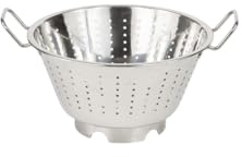 LOUIS TELLIER - Escurridor cónico con pie - 2 asas - acero inoxidable - 28 cm