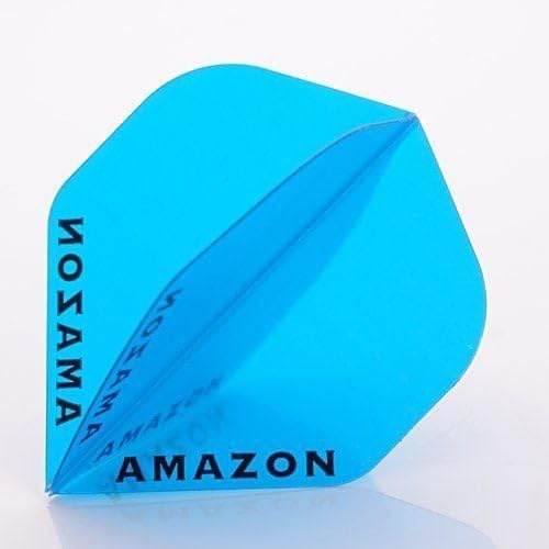 RUTHLESS Amazon 100 Transparent Blue - Dart Flights