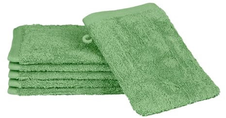 Ross Premium Uni Handtücher Boucle Schilf, Waschhandschuh 16x22 cm