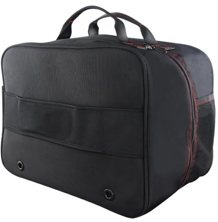 Borsa per caschi da moto, impermeabile, in tessuto Oxford, grande capacità, per caschi da moto, per uomini e donne, soluzione di archiviazione sicura