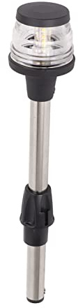 SUNGOOYUE Lampe de Poupe LED étanche à 360 °, Luminaire D'ancrage Marin, 2.5W, 250lm, pour Bateaux, Yachts