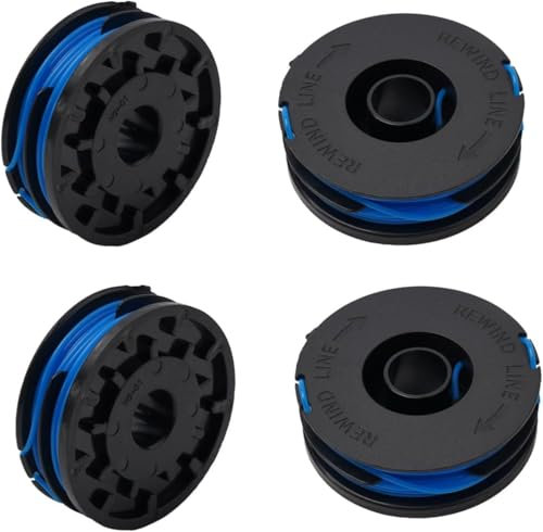 Daaxing Strimmer Spool Line Replacement for Spear and Jackson GT450, GT600, N1F-GT-280/450-D, S6030ET,Strimmer Spool Grass Trimmer Spool Accessories (4PCS)