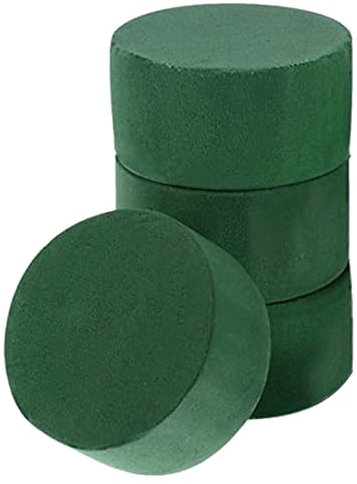 IUSOT 4PCS Oasis Floral Foam for Fresh and Artificial Flowers, Flower Arranging Supplies and Accessories, Block for Wedding Aisle Flowers and Party Decoration