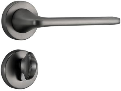 PGNEX Serrure De Porte Magnétique Silencieuse En Or, Serrure De Poignée De Porte De Chambre À Coucher Intérieure