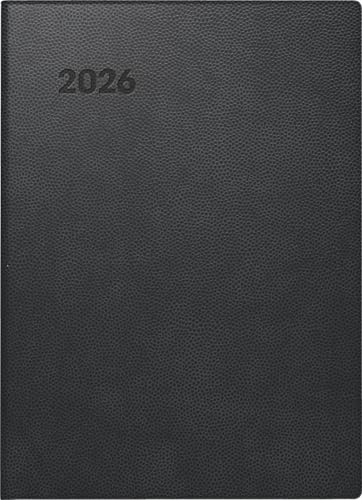 Brunnen fickkalender mod. 731 2026 | A6, plast, svart