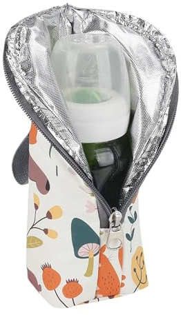 Générique Sac de Voyage pour Biberon,Sac Isotherme pour Lait Maternel Multi Usage - Pochette Portative Imperméable, Organisateur de Voyage Accessoires pour Allaitement et Garde d'