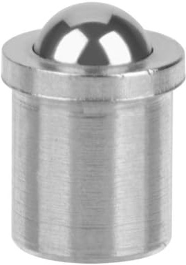 20 pezzi 304 pistone a sfera precisione in acciaio inox perni di posizionamento a vite molla liscia stantuffo a sfera(3 x 4mm)