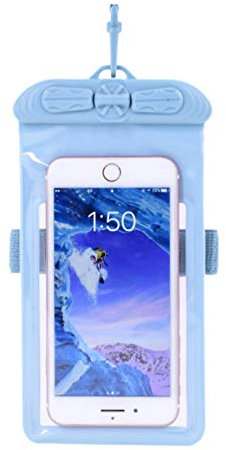 BESPORTBLE wasserdichte Handytasche Aus PVC Transparente Fenster Für Fotos Und Videos Platz Für Bargeld Und Karten Für Schwimmen Und Wassersport