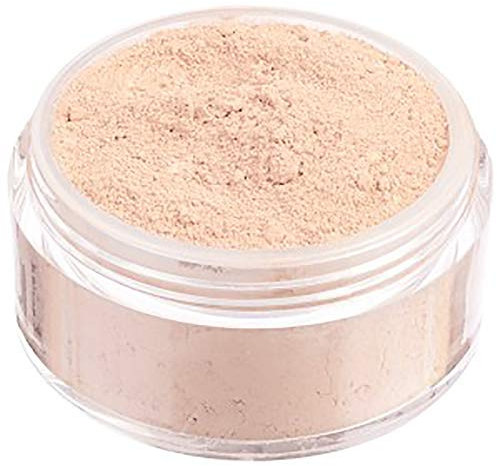 Neve Cosmetics fondotinta minerale in polvere High Coverage coprente, adatto a pelli da normali a grasse | Tan Warm