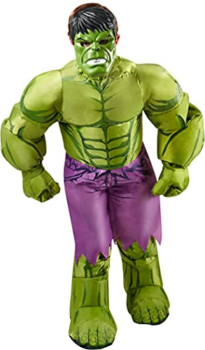Rubie's Child's Marvel Universe Hulken barn uppblåsbar kostym, standard