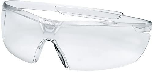 Uvex 10 Stück pure-fit - Schutzbrille für Arbeit und Labor - farblose beschichtete Bügelbrille