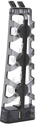 Zunate para PS5 Ventilador de Refrigeración, Enfriador de Consola de Juegos Eficiente con 3 Ventiladores para Disco PS5 Y Edición Digital, Fácil de Instalar
