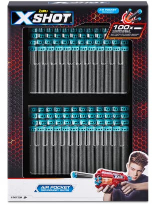 ZURU - XSHOT - Excel - RECHARGES - Pack 100 fléches en Mousse - Compatibles avec Les Autres Marques - 5639