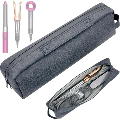 Honbobo Bolsa para Dyson Airstrait HT01/Dyson Supersonic Co-anda 2X, Case Funda Estuche Accesorios para Dyson Airwrap/Dyson Supersonic HS09 HD15 HD07 HS05 HS08 Secador de Pelo