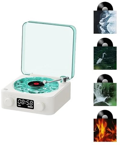 Tocadiscos de Vinilo, Tocadiscos de Vinilo Vintage, Altavoz Bluetooth, Tocadiscos Bluetooth inalámbrico, Tocadiscos de Vinilo Bluetooth, Altavoces de Vinilo Retro, subwoofer inalámbrico Bluetooth for