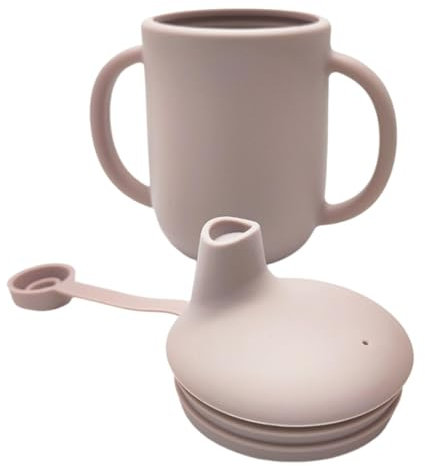 Missmisq Auslaufsicherer Trinkbecher,Schnabelbecher für Kinder,Übergangsbecher Milchbecher | Silikon-Flasche mit Griffen, 150 ml Wasserbecher, auslaufsicher, Trainingsbecher für Babys,