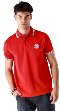FC Bayern München | Poloshirt Essential| Herren | Rot, Navy oder Weiß | Fußball