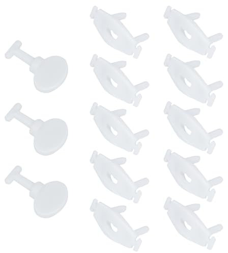 Copriprese per Bambini, 12+3 Pezzi Copertine per Presa di Corrente in Stile Italiano ed Europeo, Copri Presa Elettrica per Sicurezza Bambini, Coperchi per Presa di Corrente per Bambini （Bianco）