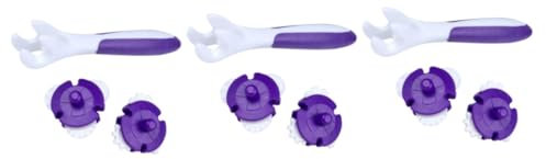 Cabilock 9 Pz Forniture di Cottura Rotella tagliapasta per Decorazioni Fondente Ruota per Piegare la Pasta Attrezzi Cucina Gadget Cucina Accessori per la Cottura Viola,Porpora